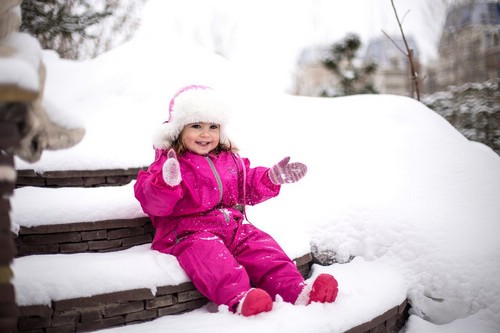 одежда ребенка в зимний период